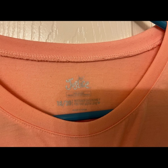 Justice long sleeved pajama top size 18/20, only worn a few times - Picture 4 of 4